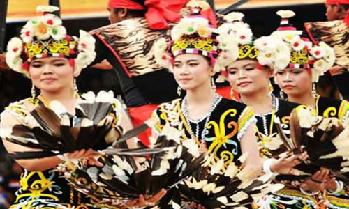 tarian adat kalimantan timur