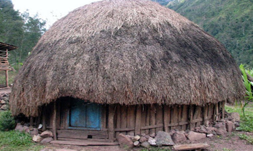 nama rumah adat Papua Barat